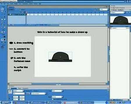Dress-Up Tutorial with Flash
