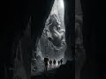 Humans discover Dragon In The Side Of Mountain #monsterscience #serpant #strangecreatures #ai #trend