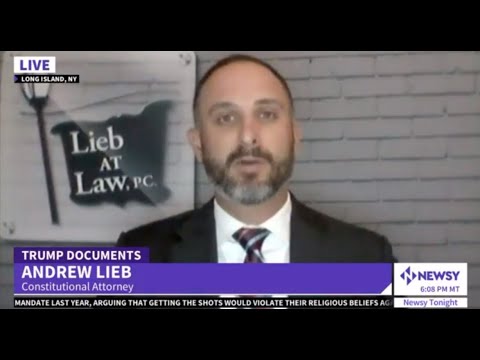 Newsy Interview with Andrew Lieb | Understanding The Legal Implications of The Unsealed Documents From The Trump Raid.