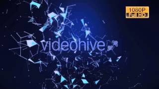 Blue Plexus Background [After Effects Videohive Template]