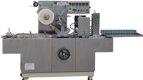 Adjustable Cellophane 3D Packaging Machine for Cigrattes,CardsThree-dimensional packaging device