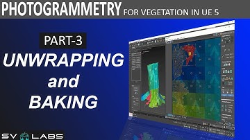 Photogrammetry for Vegetation - Part 3 - UNWRAPPING IN 3DS MAX AND BAKING IN SUBSTANCE DESIGNER