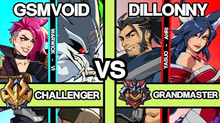 2XKO ▰ GSMVOID (Warwick/Vi) vs DILLONNY (Yasuo/Ahri) ▰ 2XKO Pro Replays