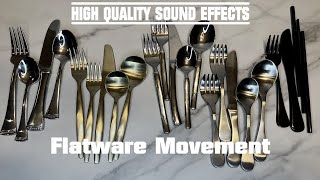 High Quality Sound Effects [Flatware Movement]