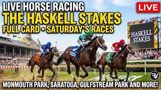 LIVE Horse Racing Monmouth Park The Haskell Saratoga Gulfstream Park more en vivo