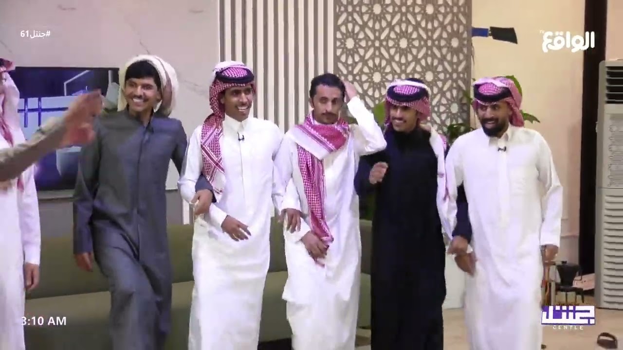 لعب المتسابقين على شيلة الفضل والحمد لله خلّاق البشر #جنتل61