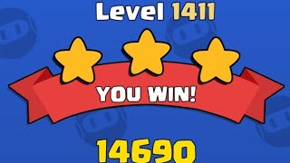 Level 1411 | Mastering Bricks Ball Crusher Levels with NSCGAME" screenshot 2