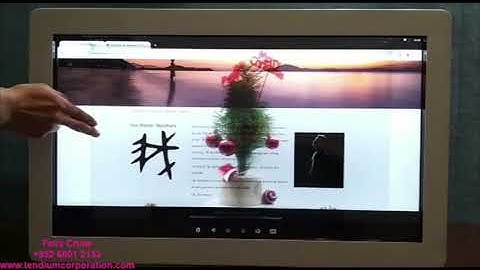 Transparent LCD Display case