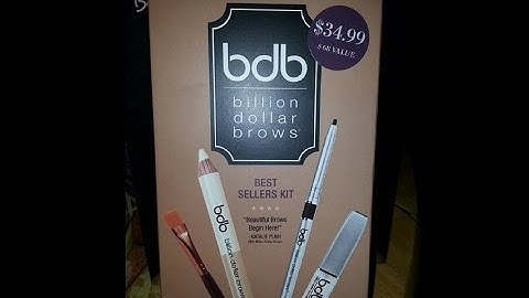 Billion Dollar Brows - Brow Tutorial