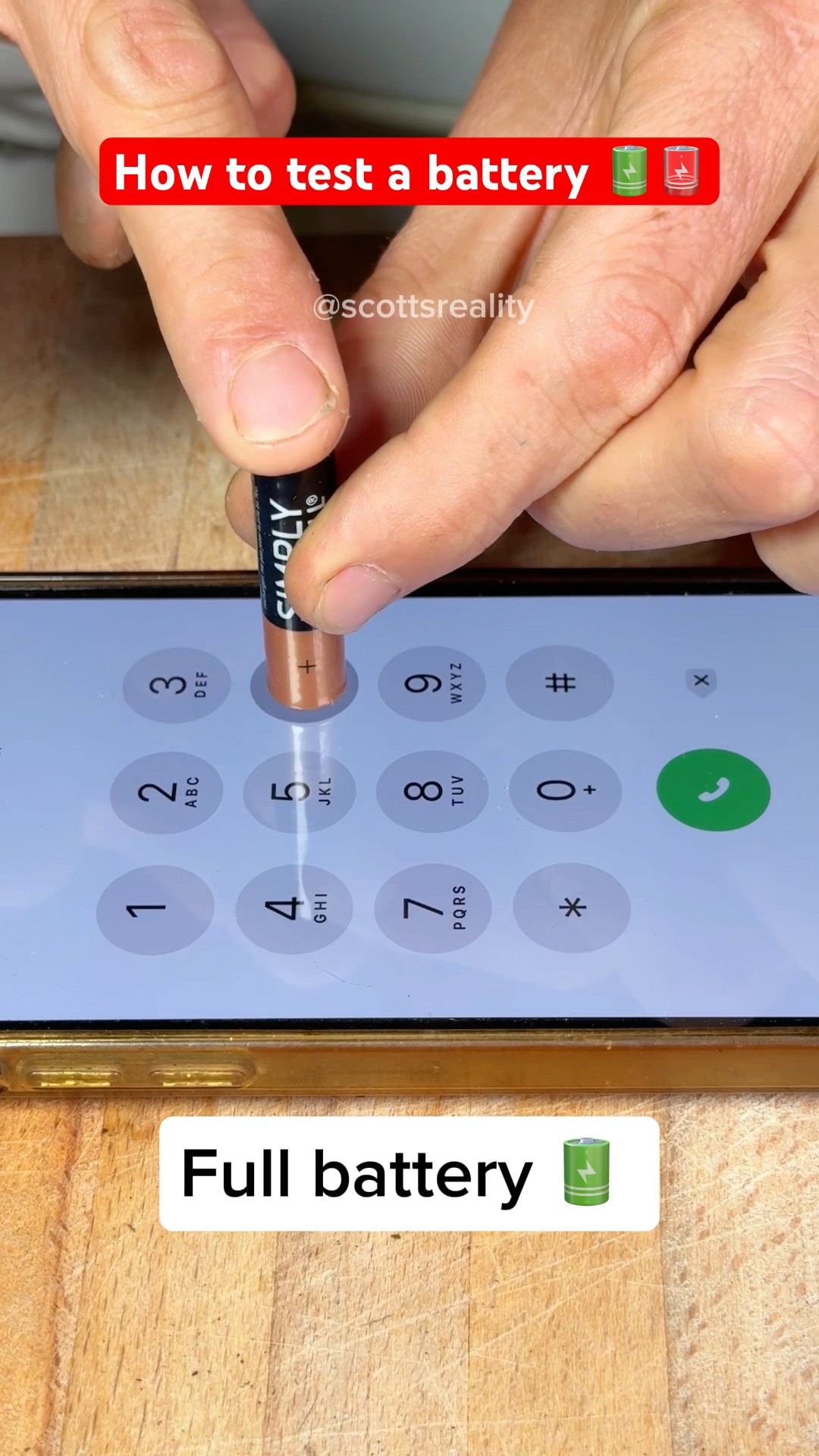 Did you know you can test a battery like this? ???
