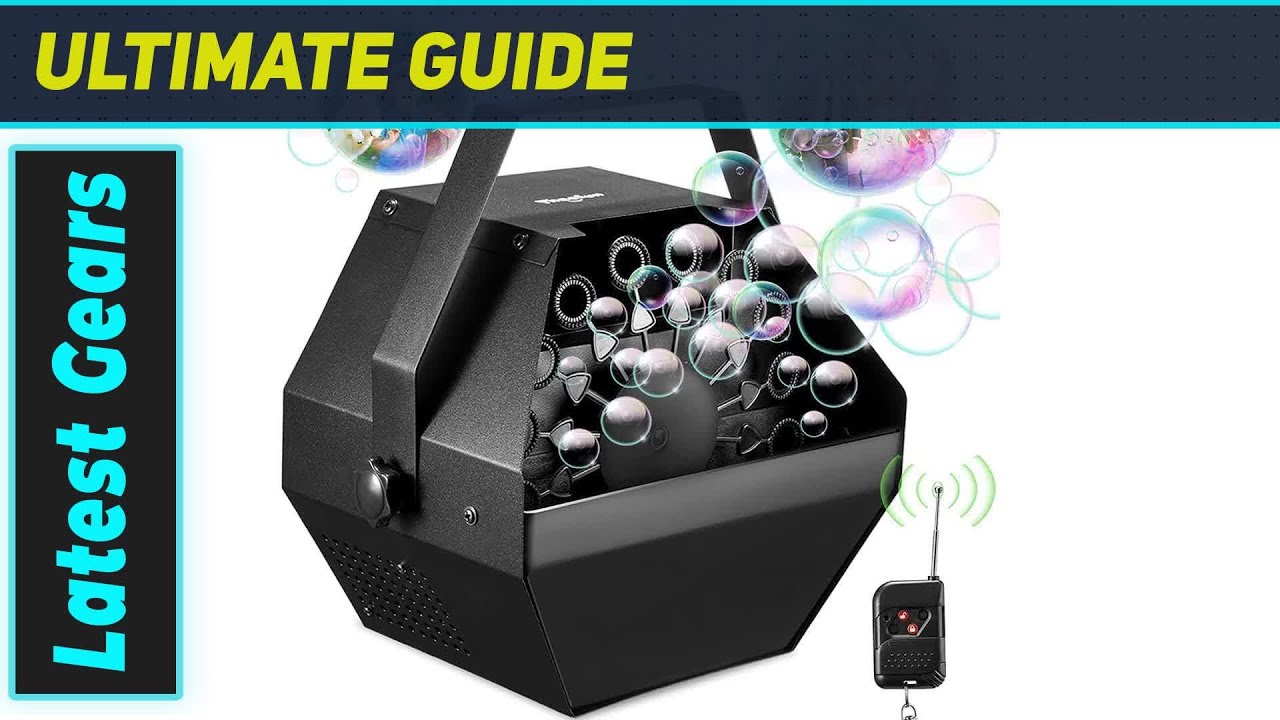 Theefun Bubble Machine: Powerful & Portable Party Must-Have!