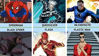 Marvel vs DC - Copycats Characters