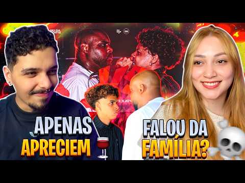 (CLIMA DE GUERRA 🔥) JOTAPE x ZULUZÃO | 1ª FASE | REI DA NORTE - REACT | LUAN E GABI