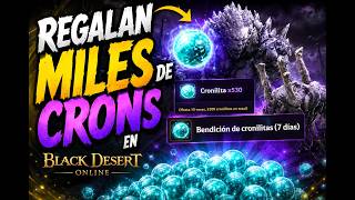 REGALAN MILES DE CRONS EN BDO