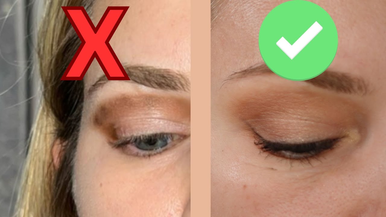 Why Your Eyeshadow Looks Patchy! How to fix it! YouTube