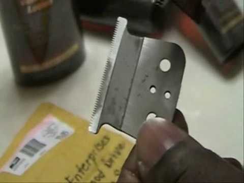 how to sharpen hair clippers with sandpaper