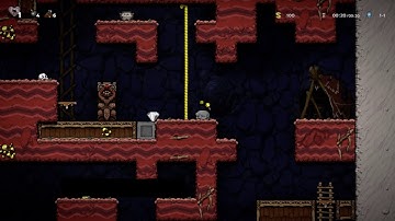 Simplest way to curse yourself in Spelunky 2. No resources required