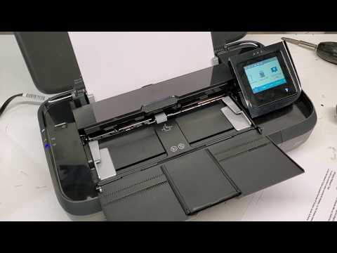 How to get rid of lines on copies HP OfficeJet 250 Mobile Printer