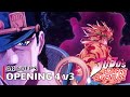 JoJo's Bizarre Adventure - Opening 4 v3 [4K 60FPS | Creditless | CC]