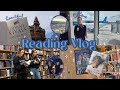 Reading vlog  book shopping visiting katie  flight attendant life 