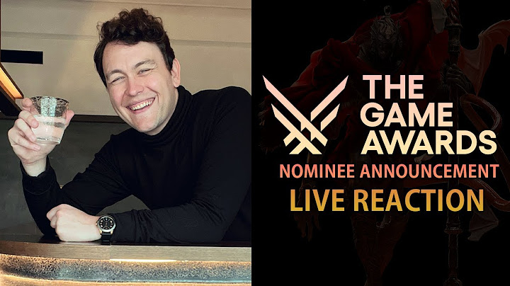 THE GAME AWARDS 2024 Nominee Announcement REACTION - RogersBase Reacts