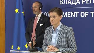 Premijerka Brnabić Razgovarala Sa Semom Fabricijem