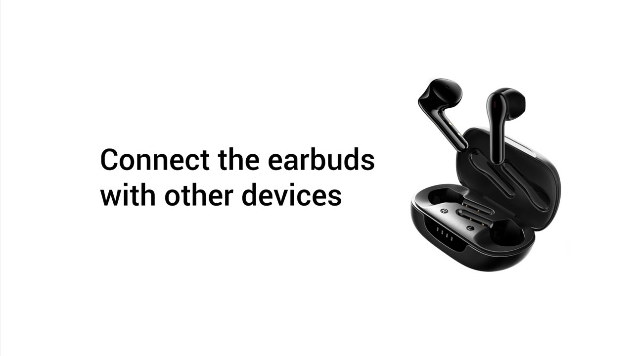 FlyBuds C2: How to connect the earbuds with other devices?