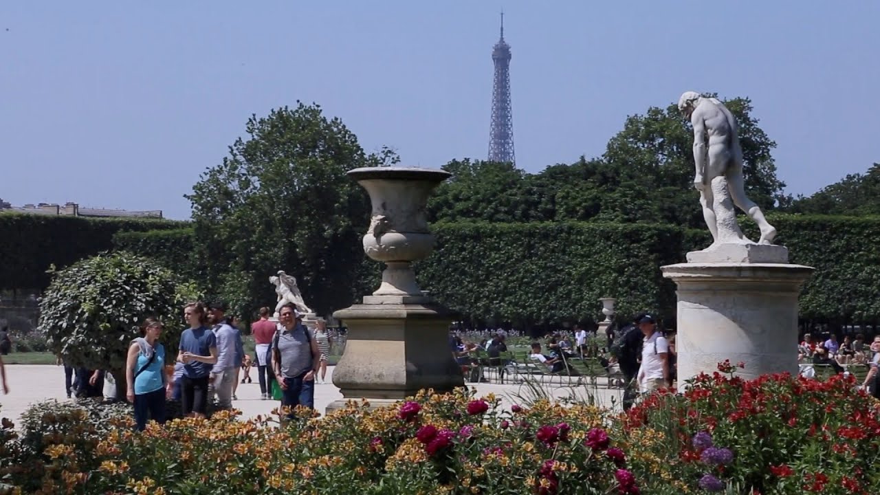 Париж: Сад Тюильри/Paris: Tuileries Garden