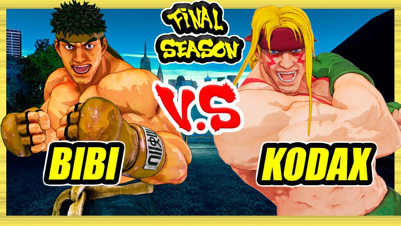 SFV CE 🔥 Bibi (Ryu) vs Kodax (Alex) 🔥 Ranked Set 🔥 Street Fighter 5