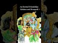 True friendship... #krishna #krishnabhakti #krishnadraupadi