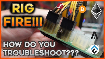 GPU Rig Fire !!!  How do you troubleshoot your mining rigs???