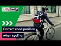 How to position yourself on the road correctly when cycling  commute smart