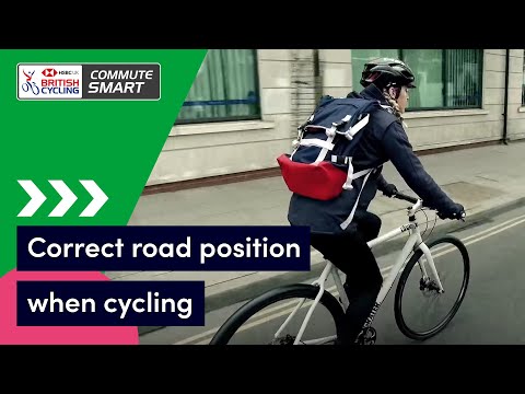 How to position yourself on the road correctly when cycling | Commute Smart