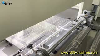 Roll to Roll High Precision Dislocated Dual Hole Punching Machine Machine with CCD Auto Position