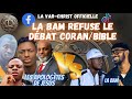 la BAM refuse un débat Bible /Coran
