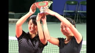 荒川晴菜／宮本愛弓・ダブルス優勝！【世界スーパージュニアテニス・OSAKA MAYOR'S CUP Tennis2015】