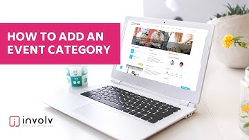 How to add an event category with Involv Intranet