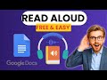 How To Make Google Doc Read Aloud INSTANTLY (Beginner Tutorial)