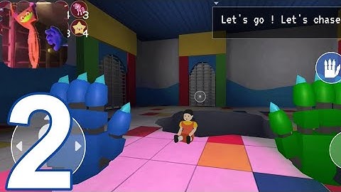 Blue Monster Escape: Chapter 2 - Gameplay Walkthrough Part 2 - Toy Factory | Tamataki & Chamataki