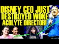 Disney ceo just punished woke star wars director after the acolyte backlash woke on woke begins