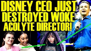 DISNEY CEO JUST PUNISHED WOKE STAR WARS DIRECTOR AFTER THE ACOLYTE BACKLASH! WOKE ON WOKE BEGINS