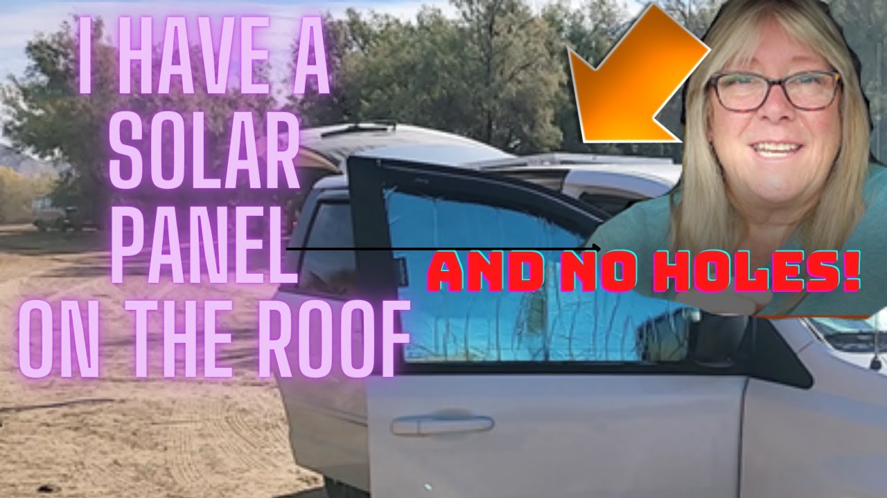 A SOLAR PANEL ON MY ROOF? SIMPLEST WAY TO DO IT SOLO FEMALE IN A