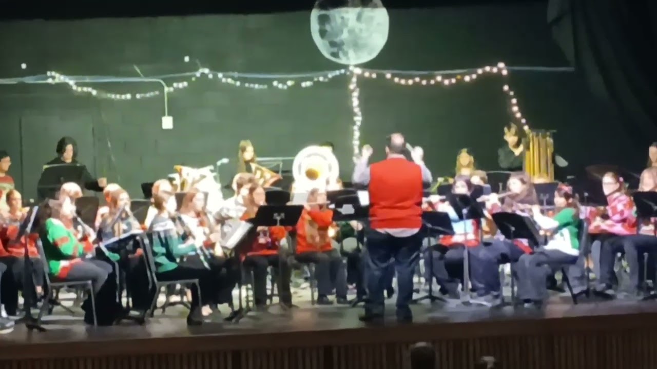 Volunteer High School band 2025 Christmas program