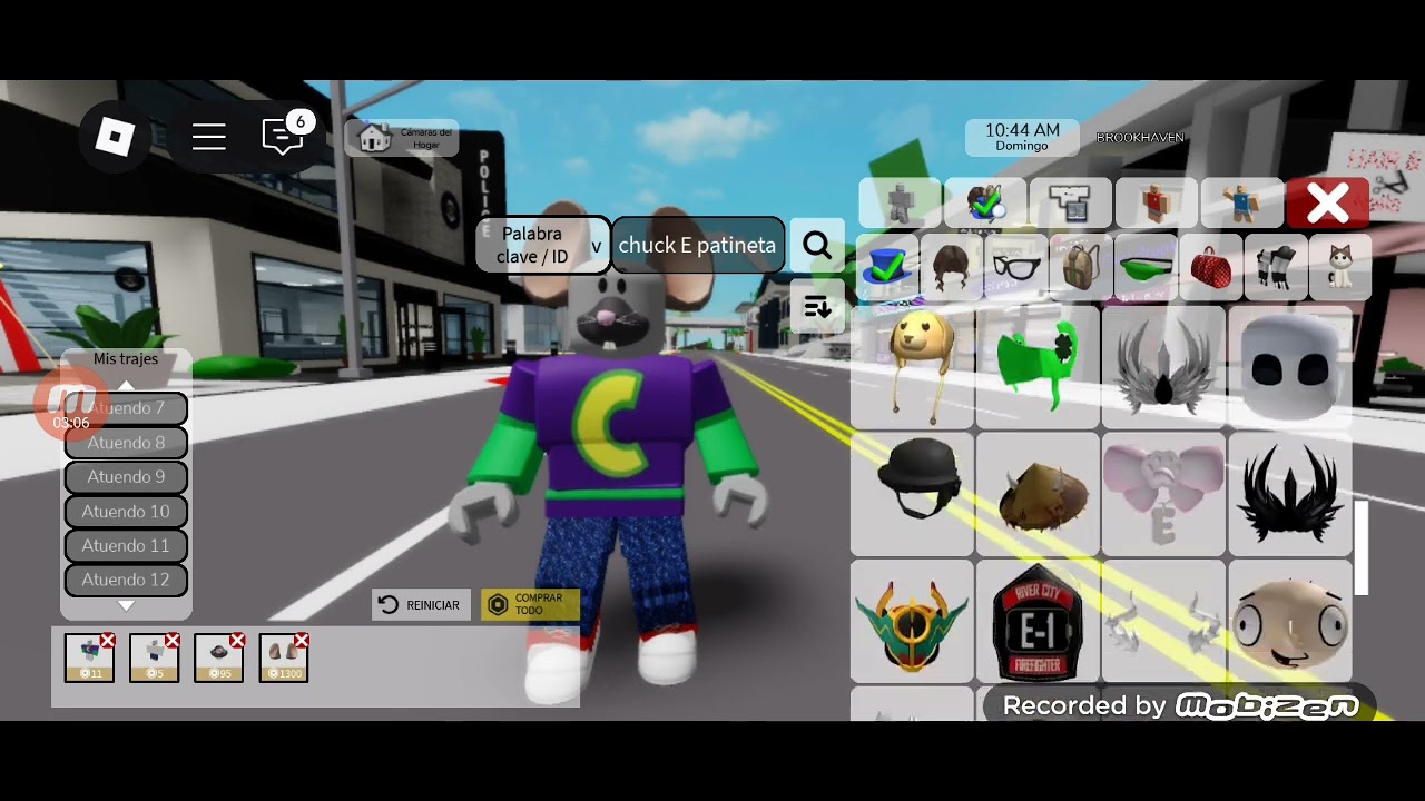 COMO HACER A CHUCK E CHEESE EN BROOKHAVEN 