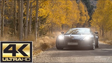 ICONIC CARS IN BEAUTIFUL SCENERY 4K - Atmospheric Music the perfect Chill Car Screensaver