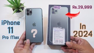 iPhone 11 Pro Max Unboxing in 2024 🔥 Review | Buying iPhone 11 Pro Max In 2024 Worth It | Hindi