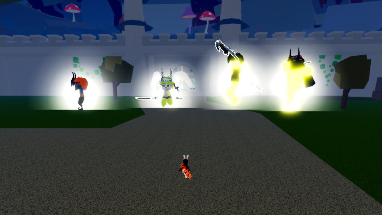 5 Buddhas vs 1 Player | Blox Fruits