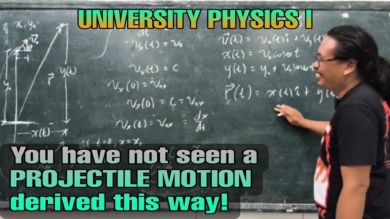 Lec 03 Physics for Engineers || Projectile Motion