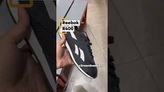 Review Reebok R400. Size: 39 EUR s.d. 45 EUR. Pemesanan bisa klik linktree di bio no 509 #reebok