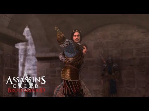 Baron Octavian de Valois - Assassin's Creed Brotherhood : Boss fight (100% synch)